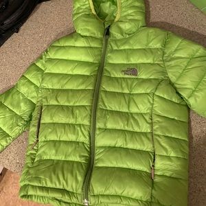 Green Toddler NorthFace Puffer